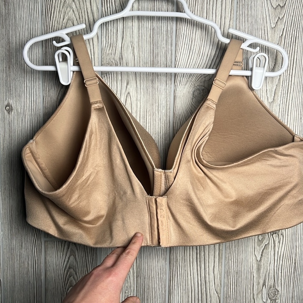 Women’s Cacique bra tan Size 48 DDD - Picture 3 of 4